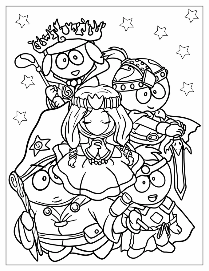 South Park  The Stick of Truth Coloring Page For Kids