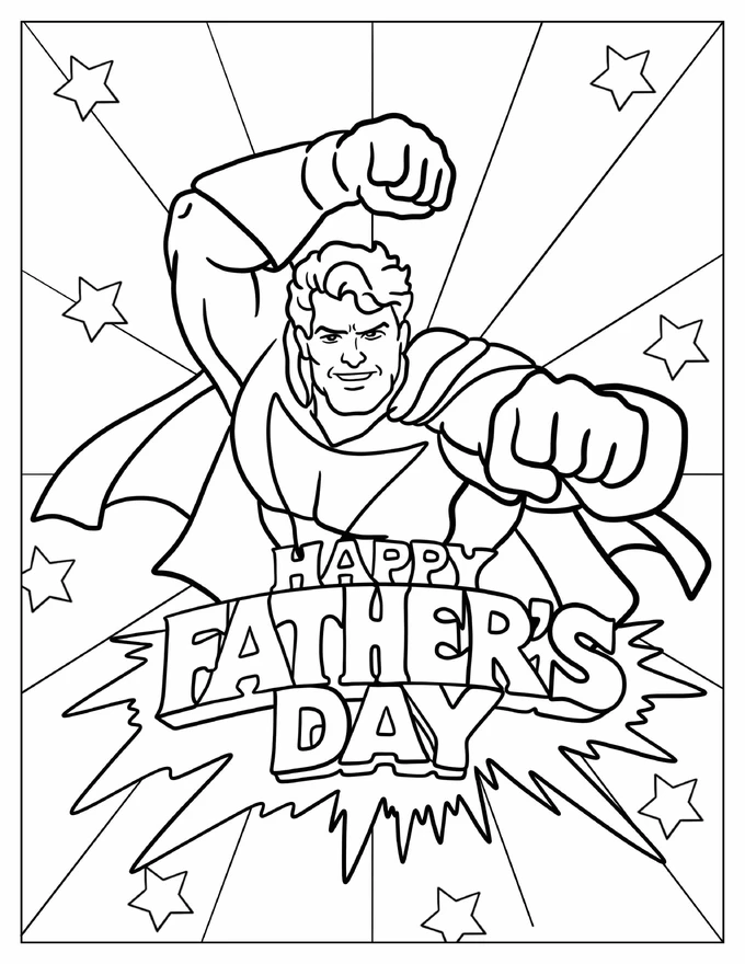 Superman Happy Father’s Day Greeting