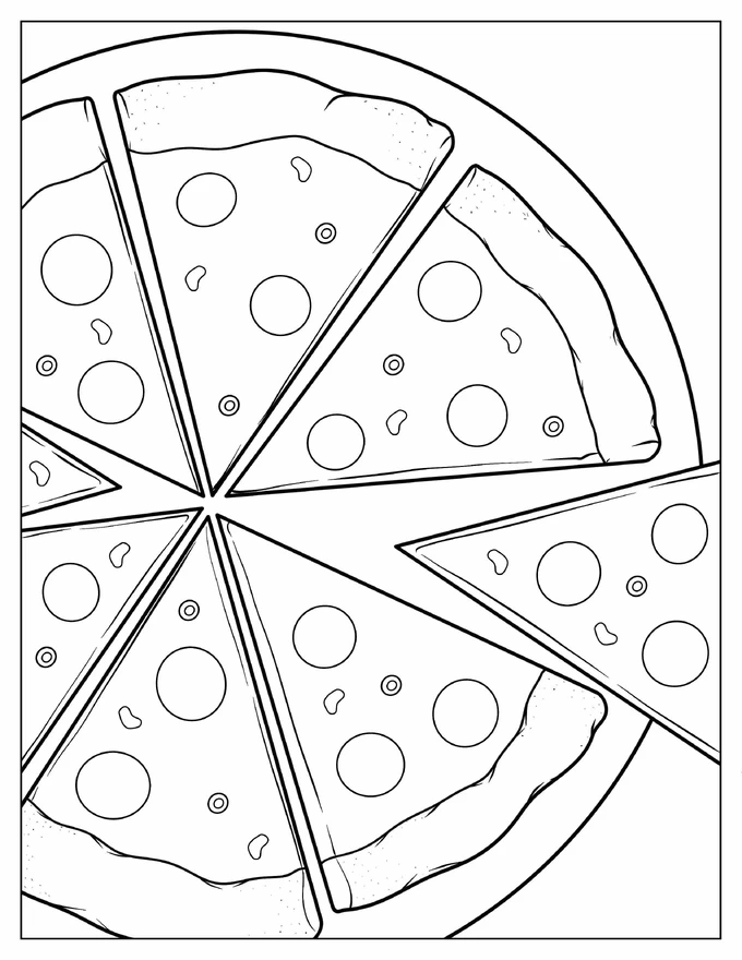 Simple Outline Of Wood Fired Pizza