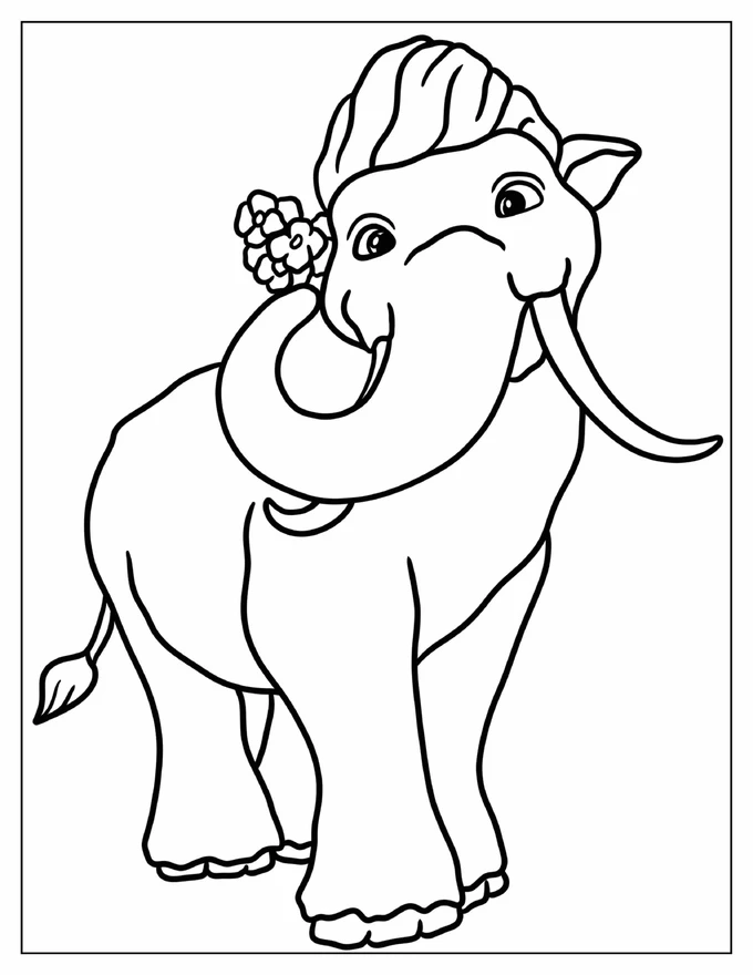 Kawaii Peaches Coloring Page For Preschoolers